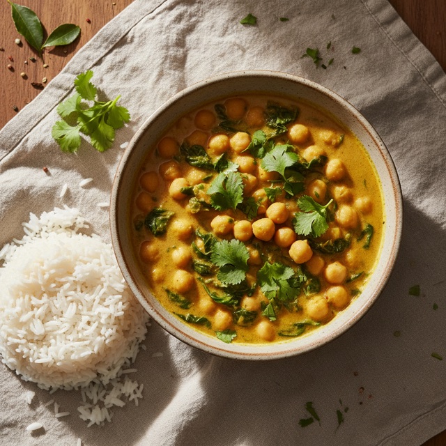 Chickpea recovery curry